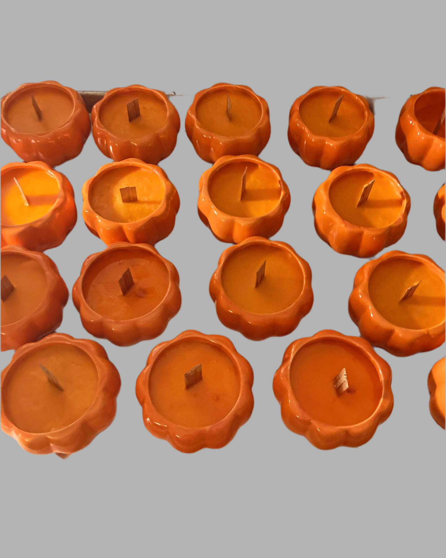 Pumpkin Container Candle- Pumpkin Scented